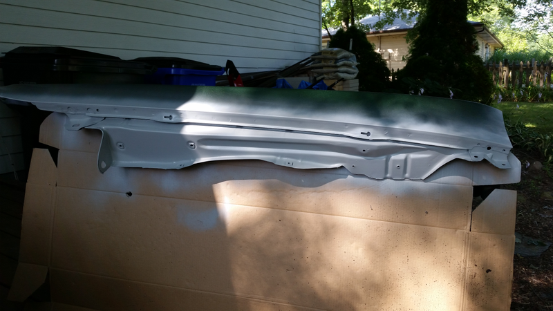 I did scuff it with scotchbrite before priming